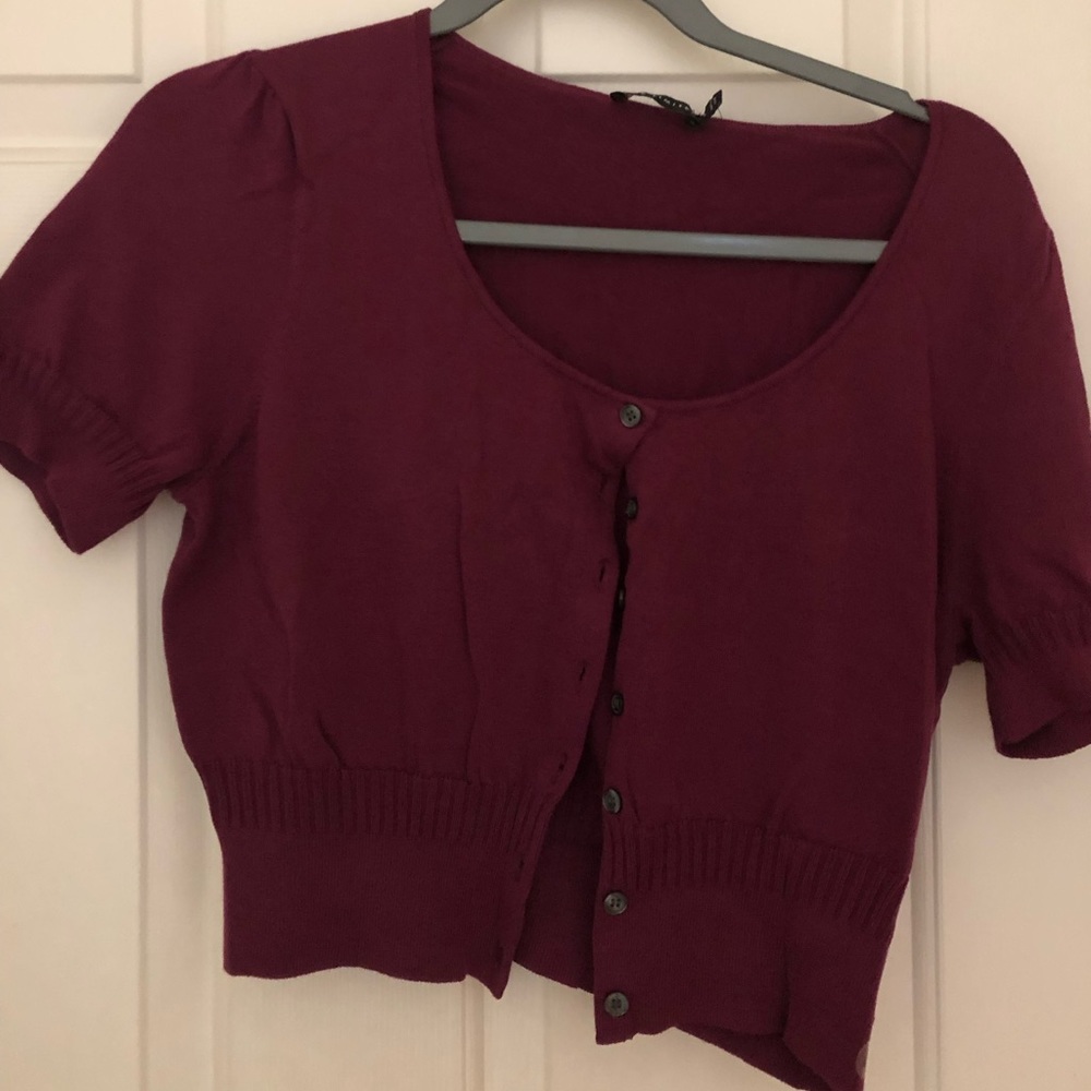 Cropped sweater